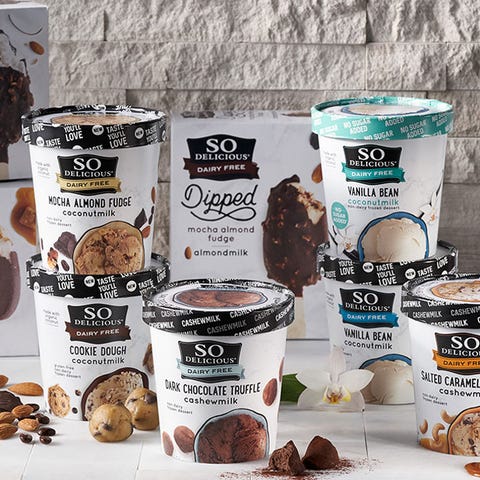 So Delicious dairy free ice cream