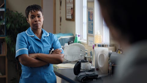 Casualty spoilers - Louise is in turmoil after a death on her shift