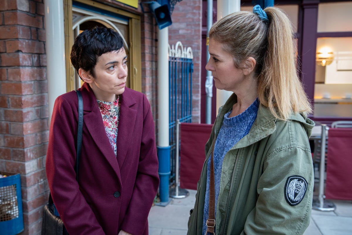 Coronation Street spoilers - Gina tries to reason with Duncan's wife