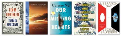Alta Journal California Best Sellers List, November 2, 2022, Southern California, Hardcover, Fiction