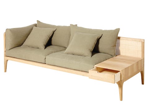 Sofa con cajonera