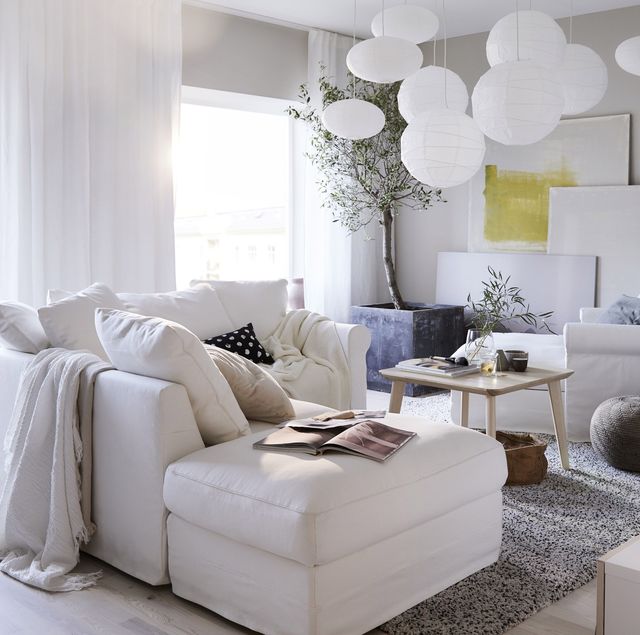 Muebles para decorar blanco - Decorar con color