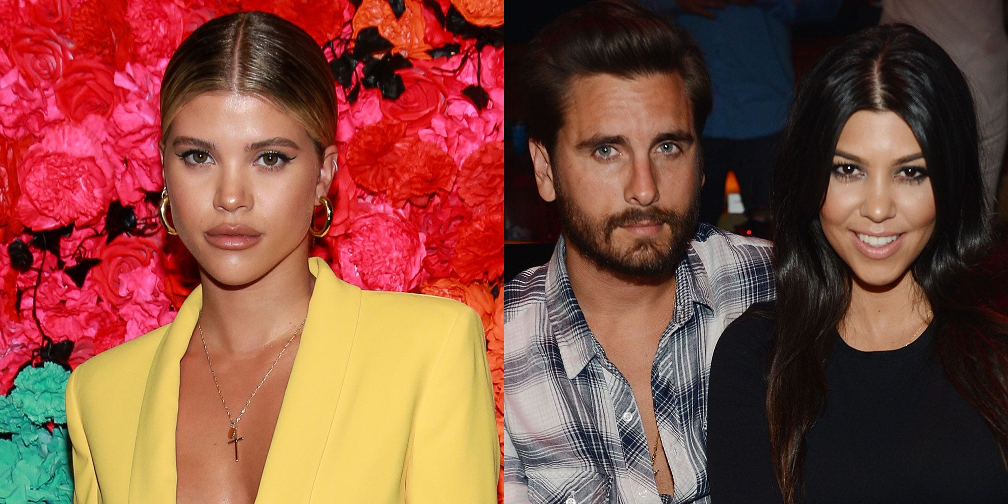 Sofia Richie Is Posting Thirst Trap Instagrams While Her Boyfriend Scott Disick Is With Ex Kourtney Kardashian