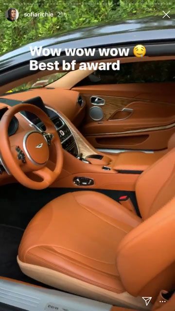 Sofia Richie's Aston Martin