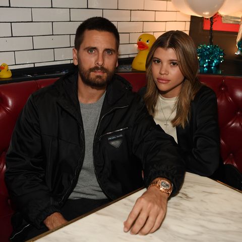 Scott Disick And Sofia Richie Enjoy Dinner At Sugar Factory American Brasserie At Fashion Show In Las Vegas