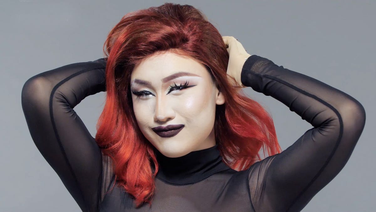 Watch Soju the Drag Queen's Makeup Transformation - Cosmo Queens with