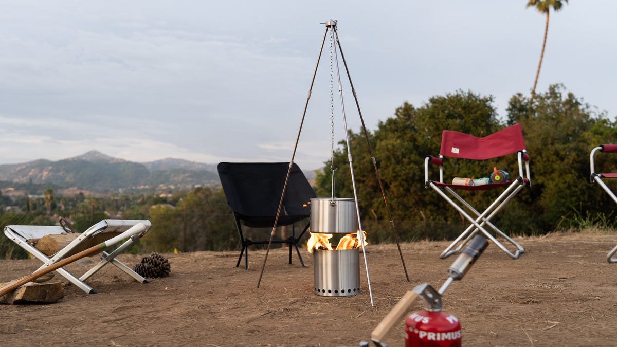 Guide Gear Tiny Woodstove: First Burn, Accessories and Cooking