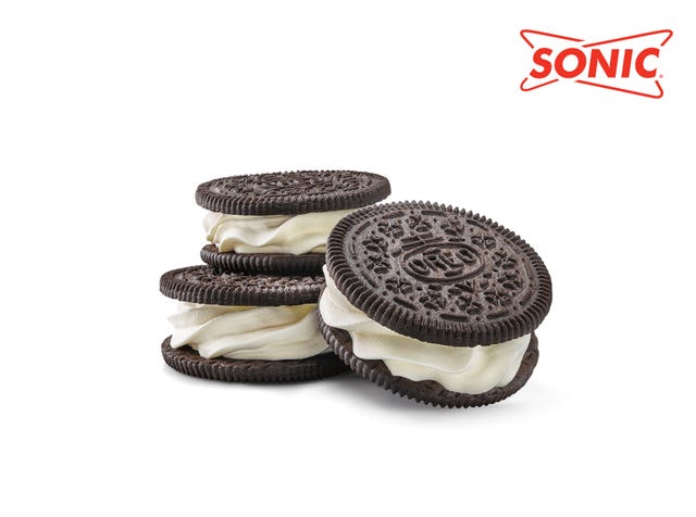 Sonic Is Adding Real Ice Cream Cookie Sandwiches To Menus In April 2019