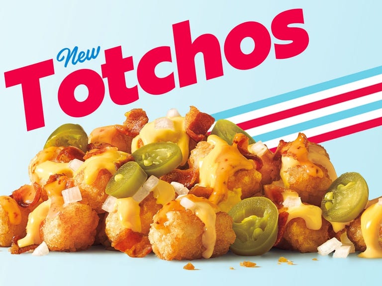 Sonic Is Officially Releasing Totchos—Tater Tot Nachos