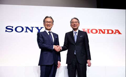 Honda and Sony Announce Plan to Start New EV Brand Together
