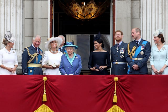Members Of The Royal Family Attend Events To Mark The Centenary Of The RAF members of the royal family attend events to mark the centenary of the raf