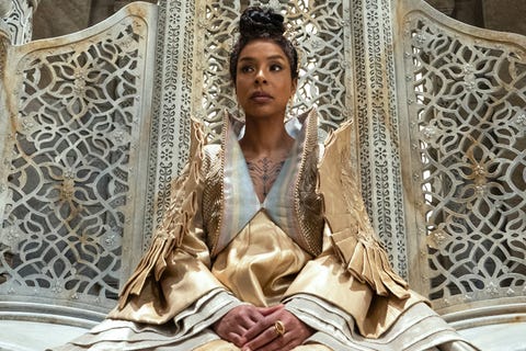 Sophie Okonedo as Siuan Sanche, The Wheel of Time sophie okonedo as siuan sanche, the wheel of time