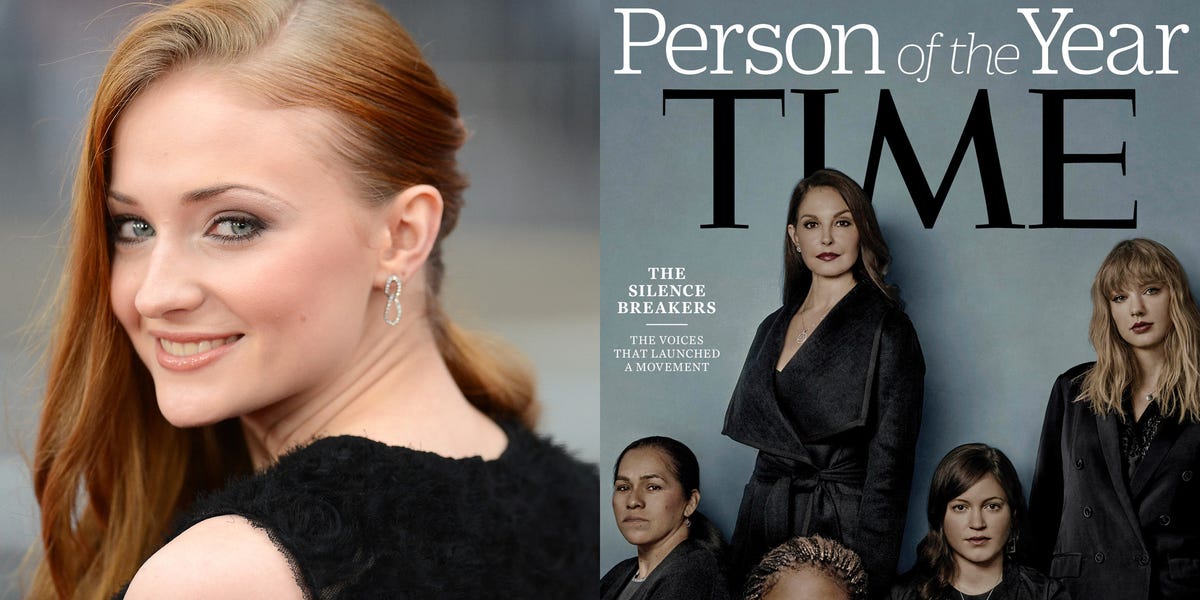 Sophie Turner Shuts Down Critic Who Said Taylor Swift Shouldn't Be on Time's Cover