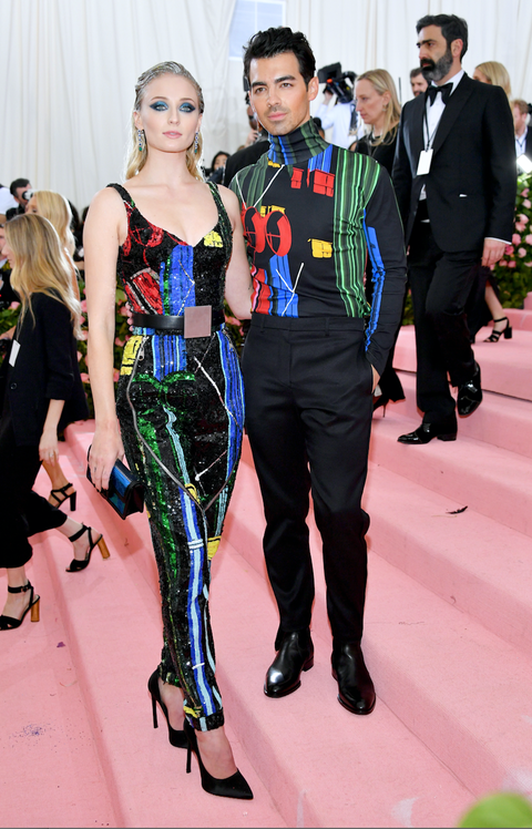 Sophie Turner and Joe Jonas attend The 2019 Met Gala Celebrating Camp: Notes on Fashion Sophie Turner and Joe Jonas attend The 2019 Met Gala Celebrating Camp: Notes on Fashion