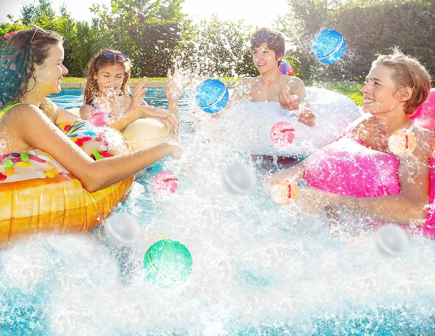 These Refillable Water Balloons on Amazon Are What Your Summer Is Missing