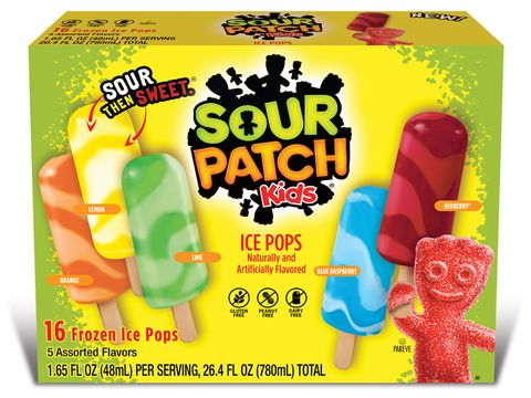 Sour Patch Kids Ice Pops