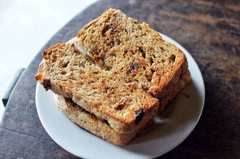 Sourdough Bread Toast with Jam