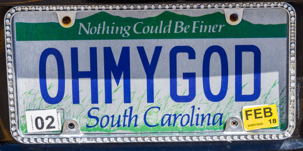License Plate Ideas Had Better Be Clean—Here Are Many That Weren't