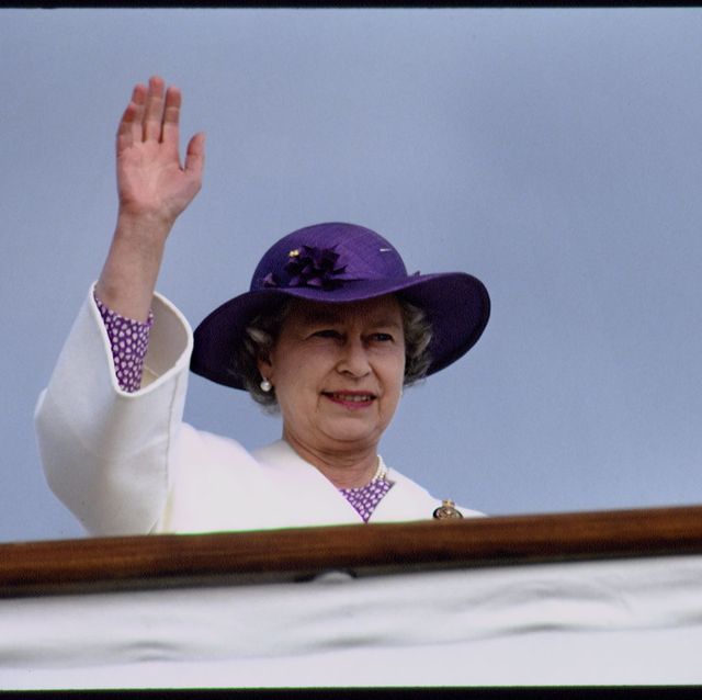 elizabeth ii and prince andrew on board the royal yacht