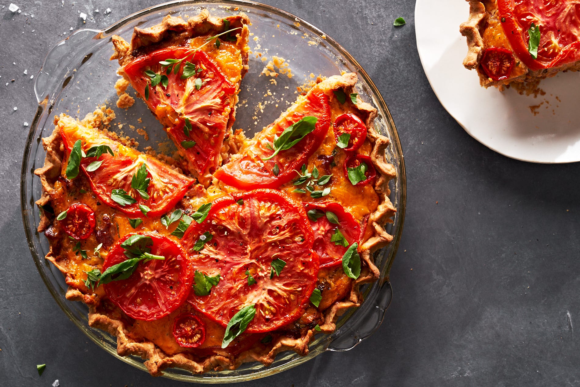 Southern Tomato Pie Is Our New Favorite Way To Use Summer Produce