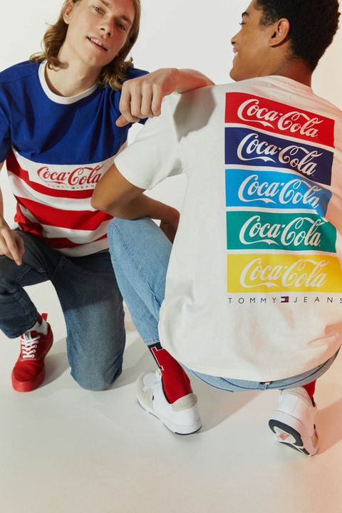Red, T-shirt, Drink, Dairy, Gesture, Costume, Child, Snack, 