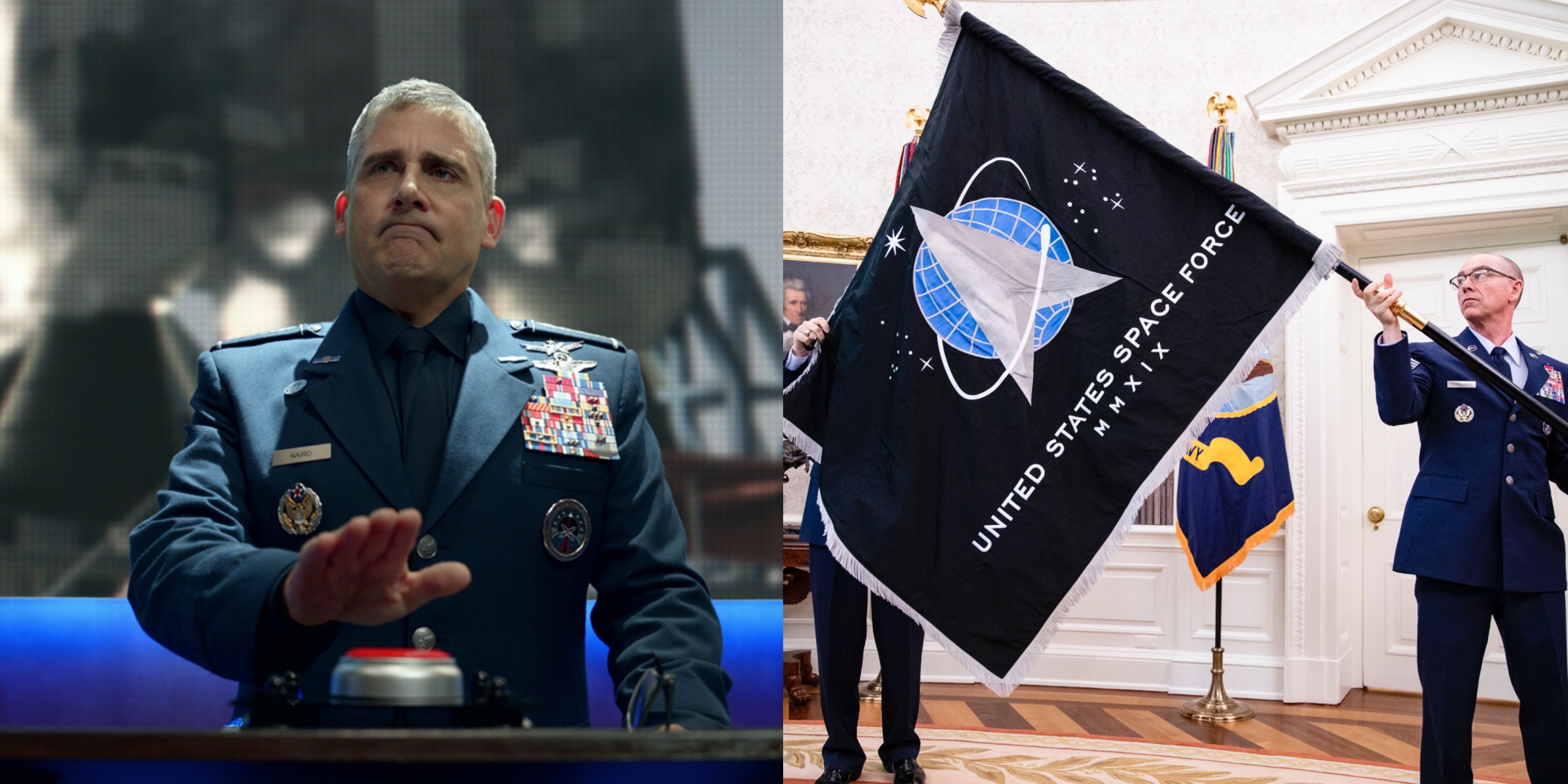 Is Netflix S Space Force Show Inspired By The Real Military Branch