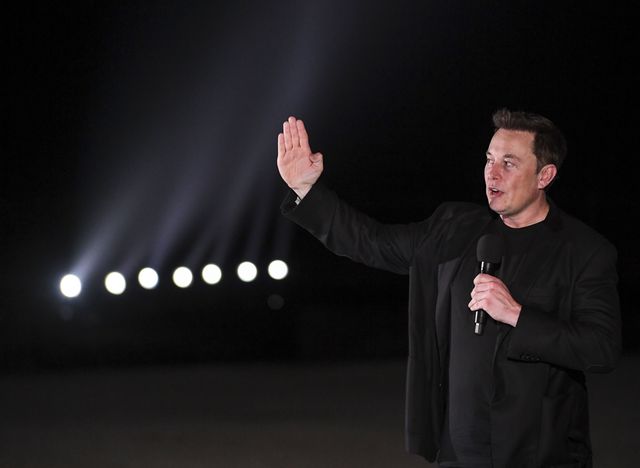 spacex ceo elon musk will present his starship mk1 rocket at their boca chica spaceport launch facility