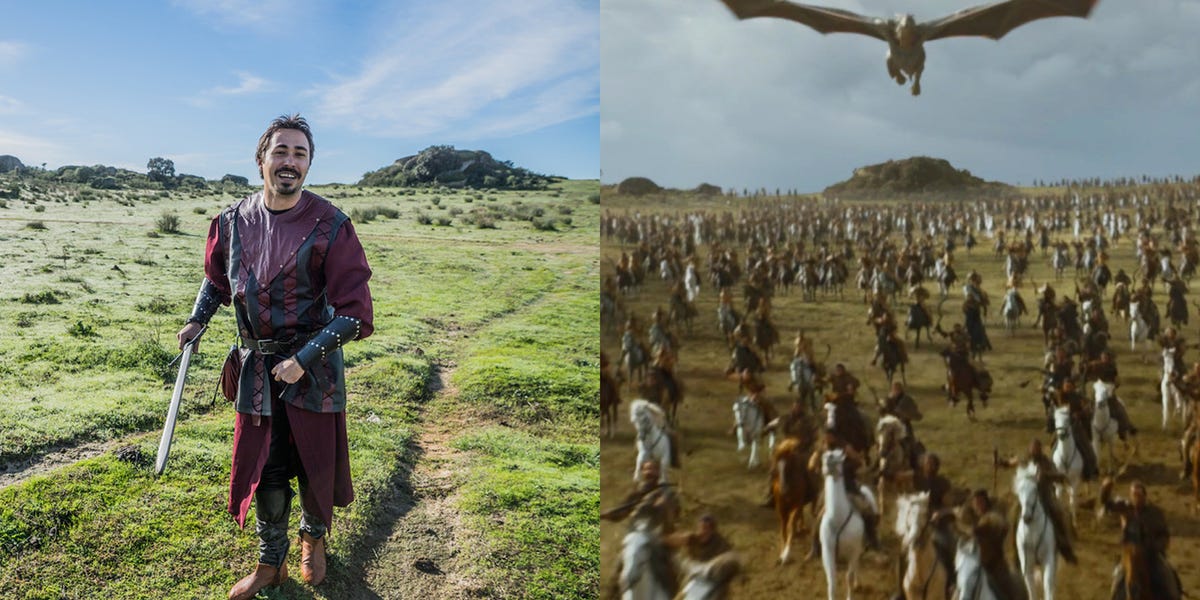 'Game of Thrones' Battle of Dragons Brought to Life in 