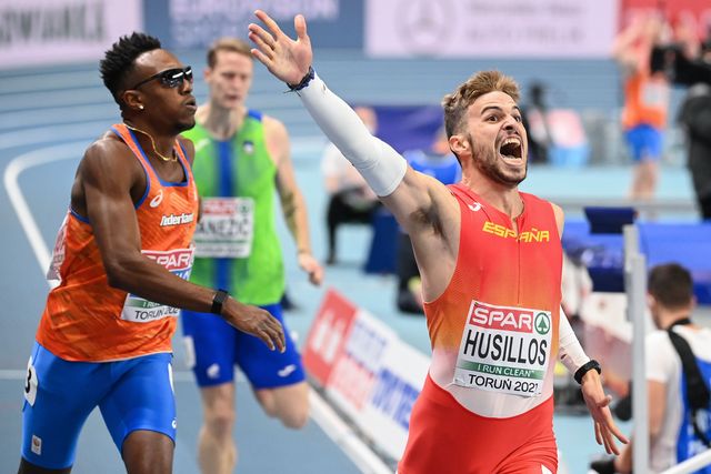 Óscar husillos se proclama campeón de europa de 400m en torun 2021