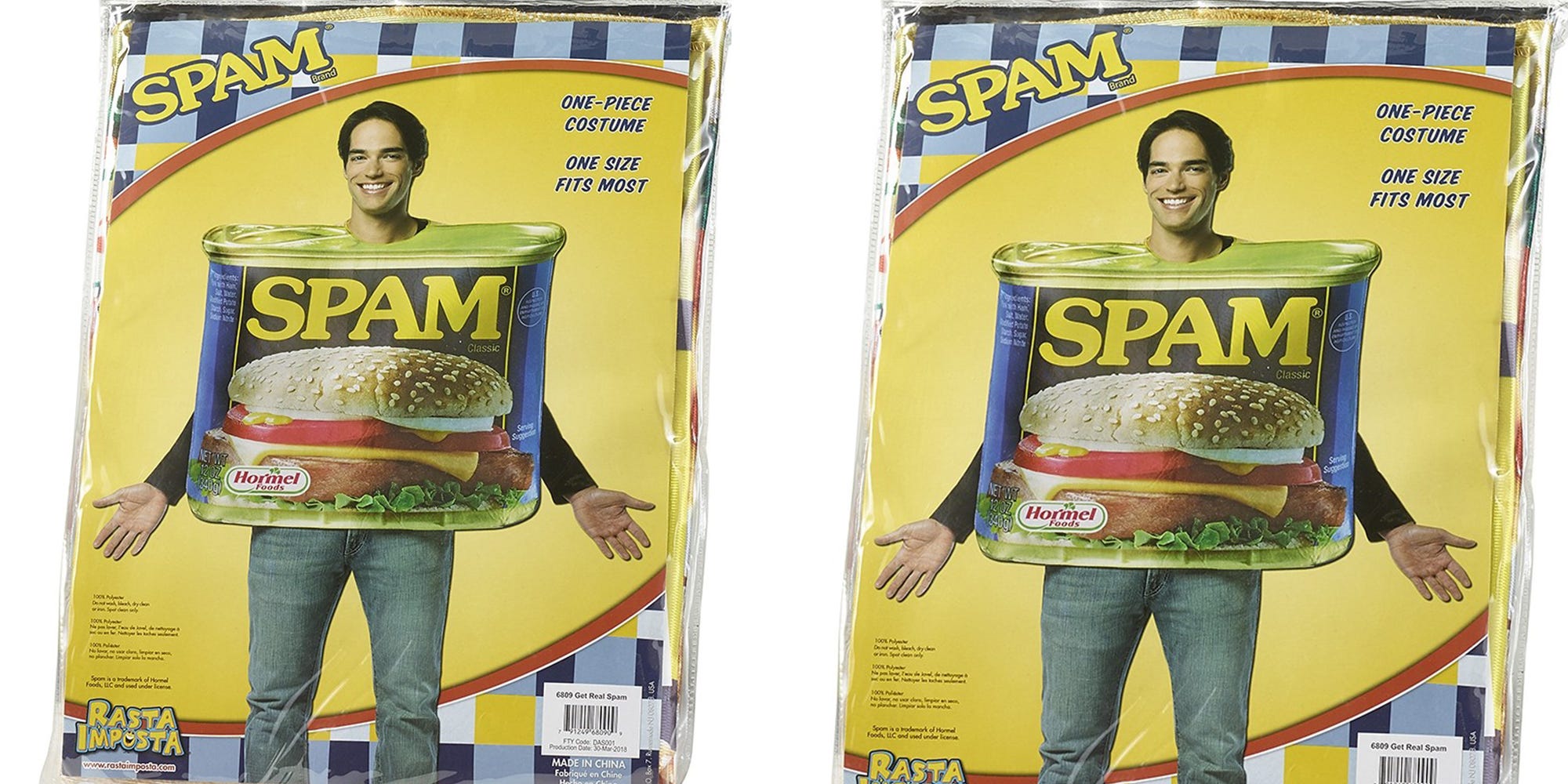 You Can Dress Up As A Can Of Spam For Halloween