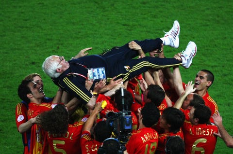 la Roja de luis aragonés en la eurocopa de 2008