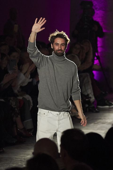 Juan Vidal Catwalk - Mercedes Benz Fashion Week Madrid - January 2018