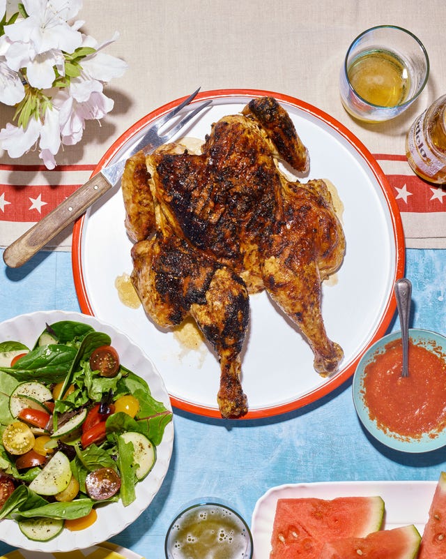 Spatchcock Chicken with Piri Piri Sauce spatchcock chicken with piri piri sauce