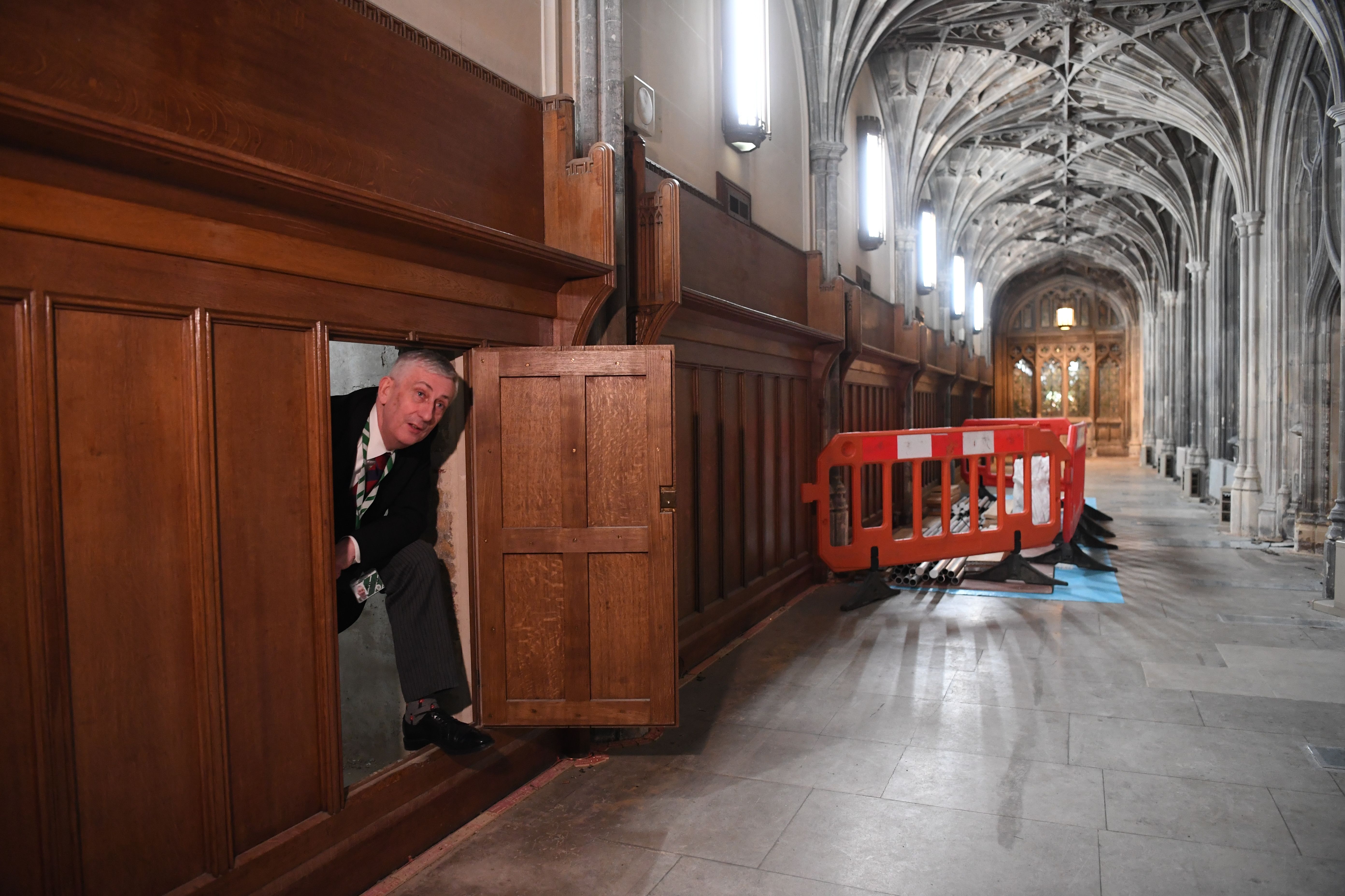 Inside British Parliament A Secret Passageway Is Rediscovered