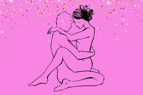 Pink, Love, Magenta, Illustration, Happy, Romance, Line art, Graphic design, Fictional character, Drawing, 