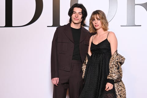Spencer Barnett and Mata Hawke at the Dior Fashion Show
