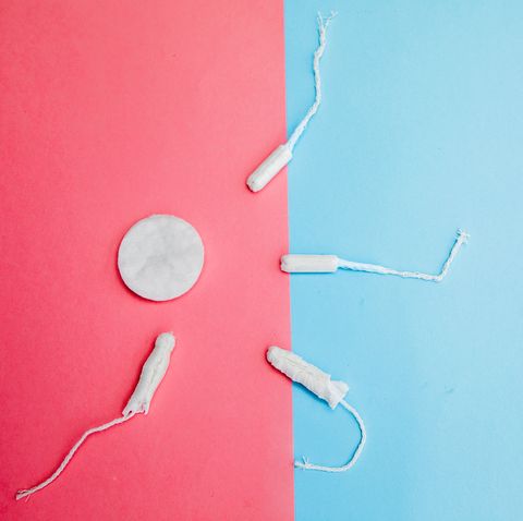 Sperm cells about to fertilize an ovum .new life