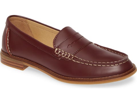 best shoes for plantar fasciitis: sperry seaport penny loafer best shoes for plantar fasciitis: sperry seaport penny loafer