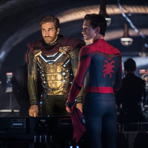 new spider man far from home footage reveals game changing details about mcu s - fortnite vote to unvault