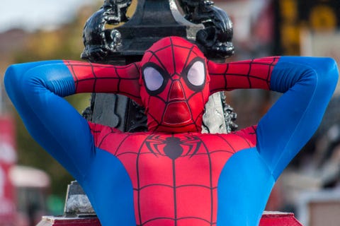 Spider Man Scaled A Paris Building To Save A Child Hanging From A Balcony