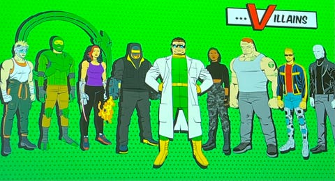 spiderman freshman year villains