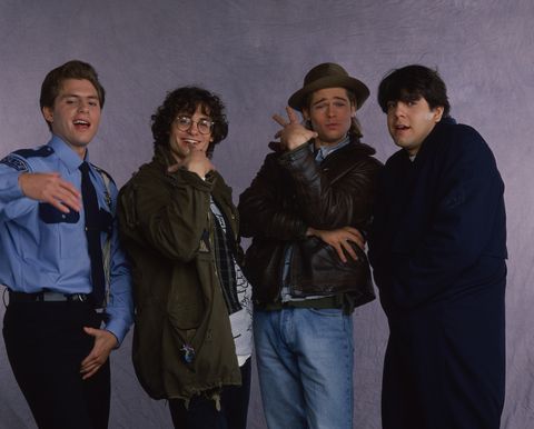 Spike Alexander, Claude Knobler, Brad Pitt, Evan Mirand Promotional Photo For 'The Kids Are All Right'