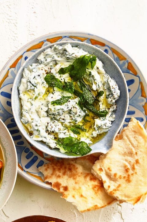 spinach and yogurt dip