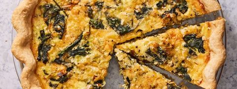 Spinach & Cheese Quiche Recipe - How To Make A Spinach Quiche