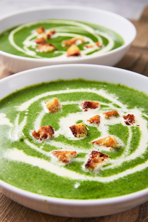 Best Spinach Soup Recipe - How To Make Spinach Soup