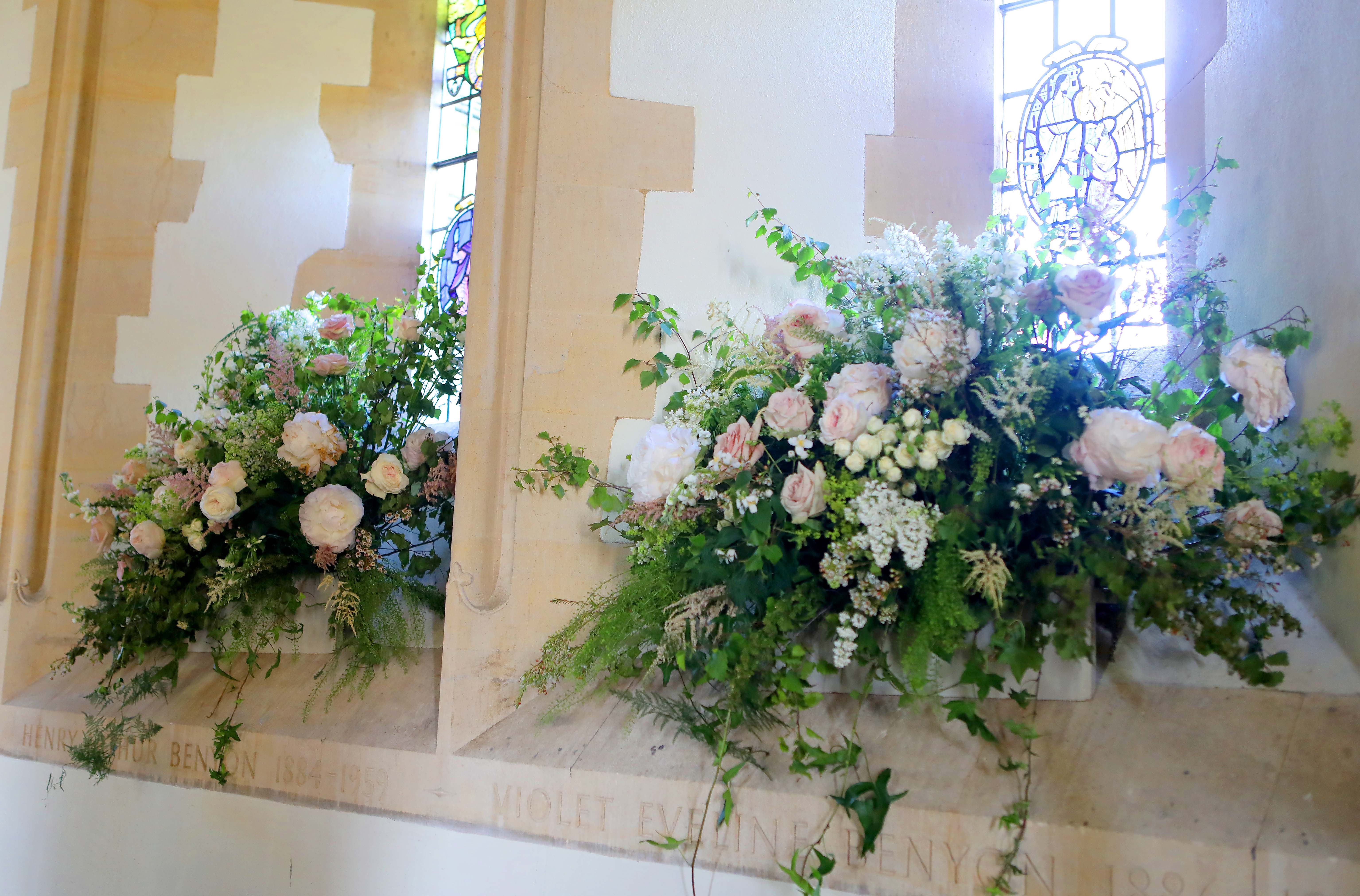 church wedding flowers