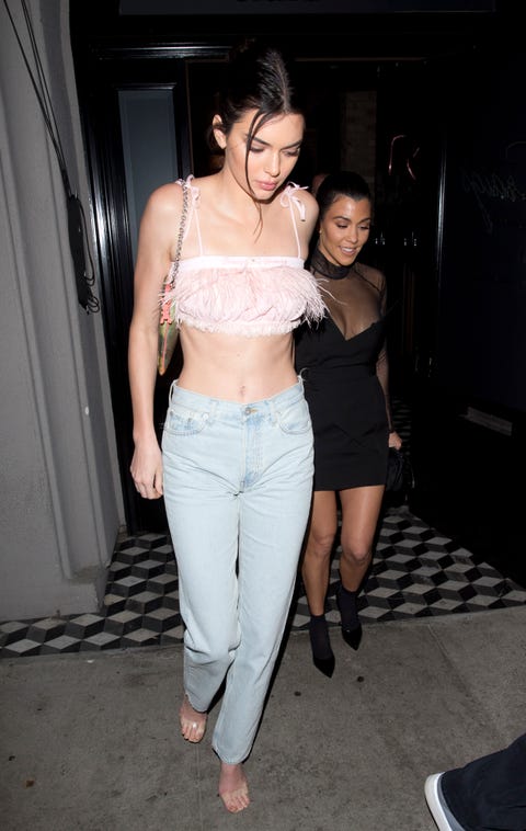 Kendall Jenner And Kourtney Kardashian Go On Sister Date Night Kendall Jenner And Kourtney Kardashian Go On Sister Date Night