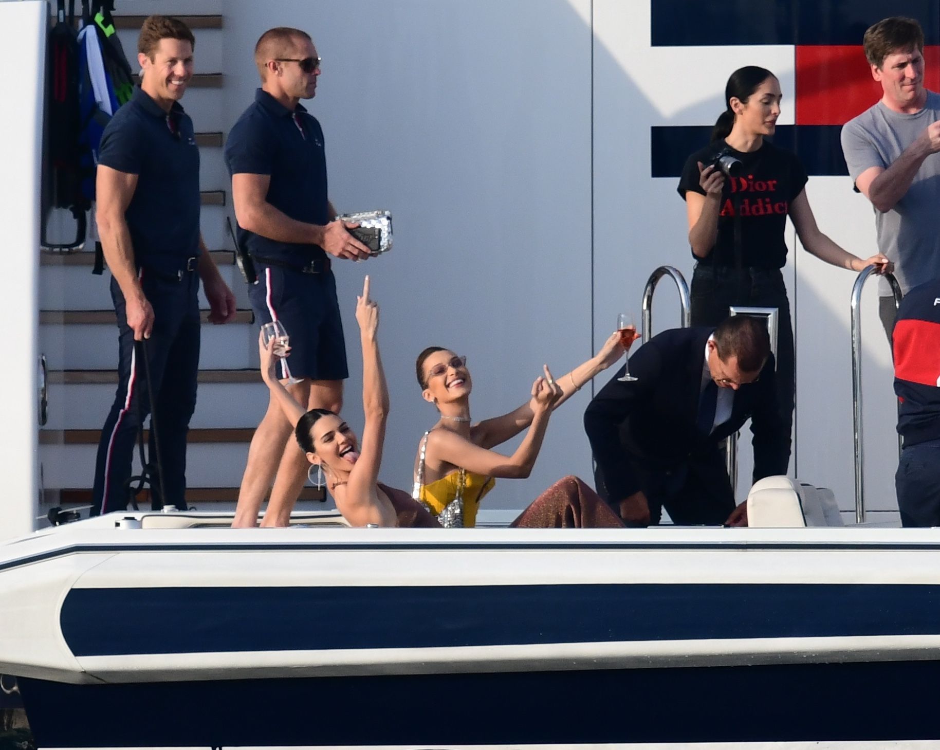 Kendall Jenner And Bella Hadid Living Their Best Yacht Lives