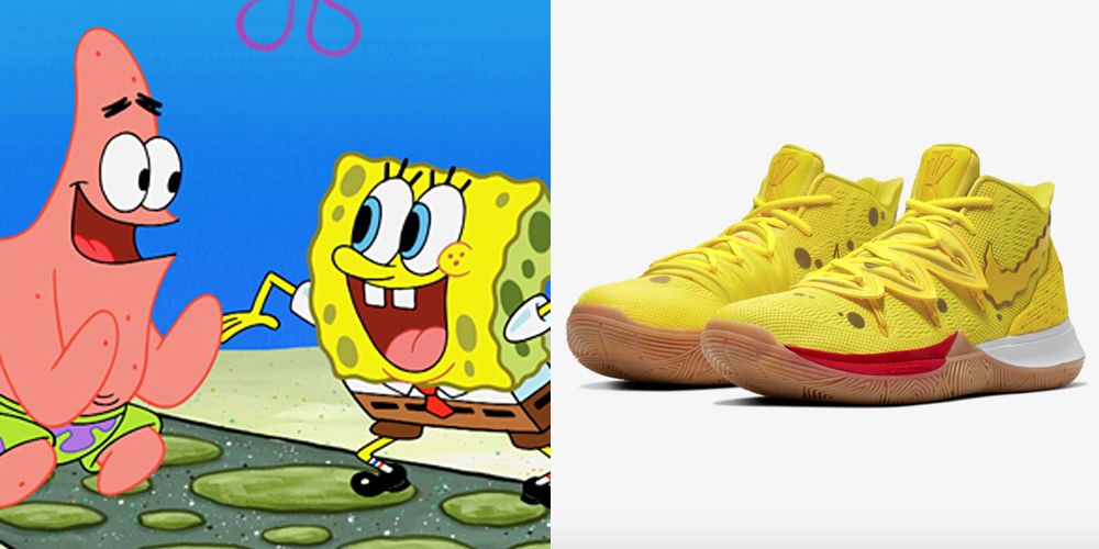 spongebob light up shoes