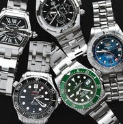 sponsored product note crown and caliber watches